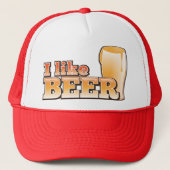 Ik hou van BEER-drink Trucker Pet (Voorkant)