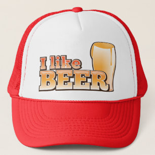 Ik hou van BEER-drink Trucker Pet