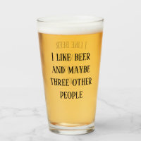 Ik hou van Beer en misschien drie andere mensen.