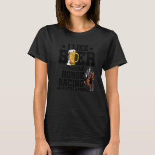 Ik hou van beer- en paardenraces en misschien 3 me t-shirt
