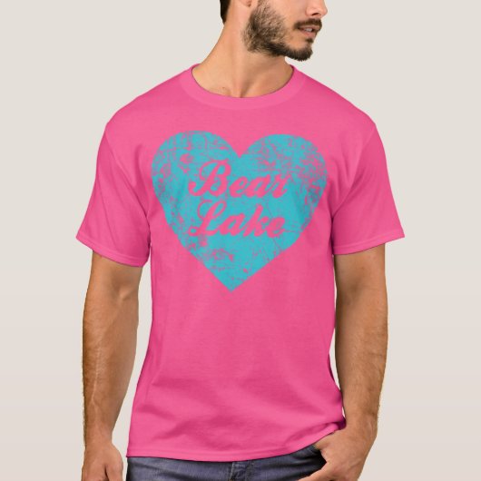 Ik hou van Beer Lake Shirt Utah Camping Gift (Voorkant)