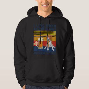 Ik hou van Beer My Beagle en misschien 3 mensen di Hoodie