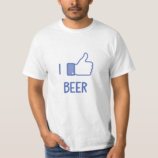 Ik hou van BEER T-shirt (Voorkant)