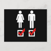 Ik hou van beide - briefkaart (Voorkant)