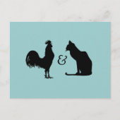 Ik hou van beide briefkaart (Voorkant)