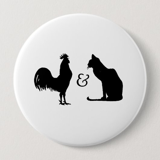 Ik hou van beide ronde button 4,0 cm (Voorkant)