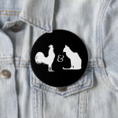 Ik hou van beide - ronde button 4,0 cm (In situ)