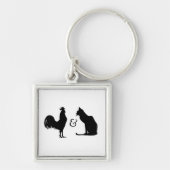 Ik hou van beide sleutelhanger (Voorkant)