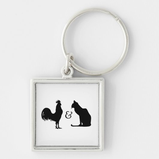 Ik hou van beide sleutelhanger (Voorkant)