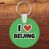 Ik hou van Beijing Sleutelhanger (Voorkant)
