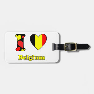 Ik hou van België Bagagelabel
