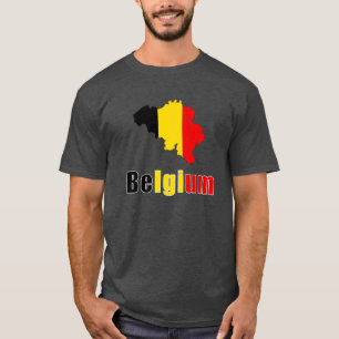 Ik hou van België - België Vlag T-shirt