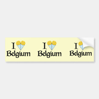 Ik hou van België Bumpersticker