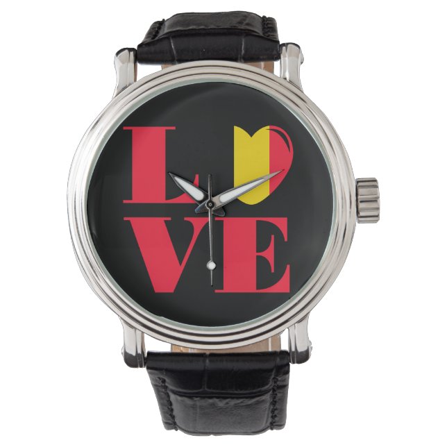 Ik hou van België Horloge (Voorkant)