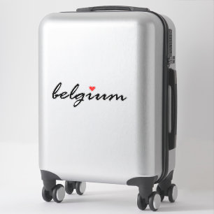 Ik hou van België Sticker