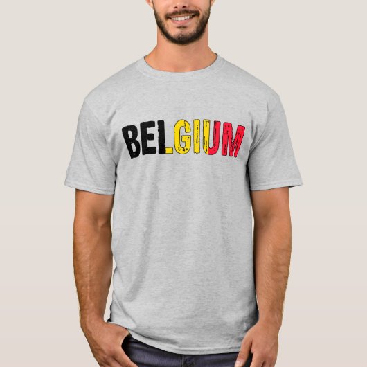 Ik hou van België T-shirt (Voorkant)