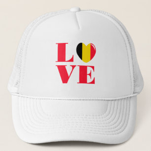 Ik hou van België Trucker Pet