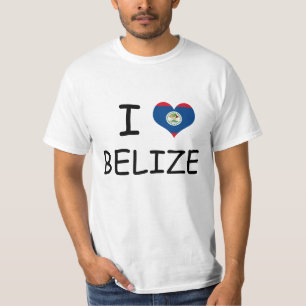 Ik hou van Belize Tee Shirt