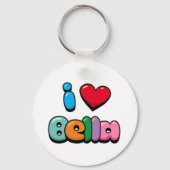 Ik hou van Bella Sleutelhanger (Achterkant)