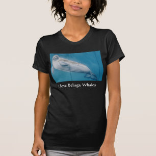 Ik hou van Beluga walvissen T-shirt