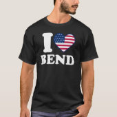 Ik hou van Bend I hart Bend T-shirt (Voorkant)