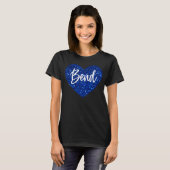 Ik hou van Bend Oregon Schattige Hart T-shirt (Voorkant volledig)