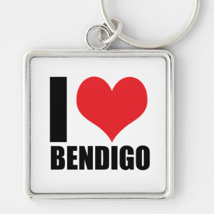 Ik hou van Bendigo Sleutelhanger
