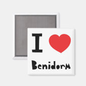 Ik hou van Benidorm Magneet (Voorkant / Achterkant)