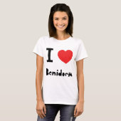 Ik hou van Benidorm T-shirt (Voorkant volledig)