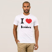 Ik hou van Benidorm T-shirt (Voorkant volledig)