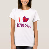 Ik hou van Benidorm T-shirt (Voorkant)