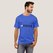 Ik hou van Benjamin Netanyahu Ik hart Benjamin Net T-shirt (Voorkant volledig)