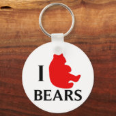Ik hou van Beren Sleutelhanger (Voorkant)
