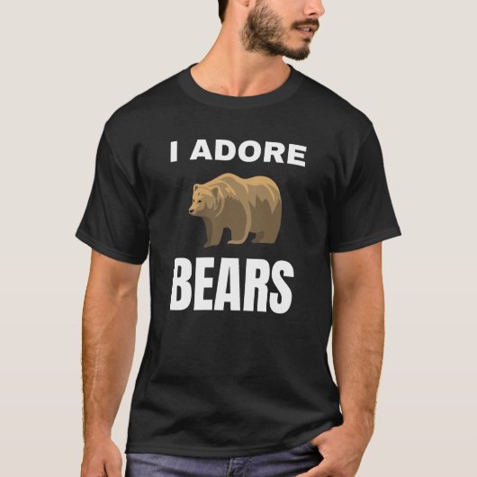 Ik hou van Beren T-shirt (Voorkant)