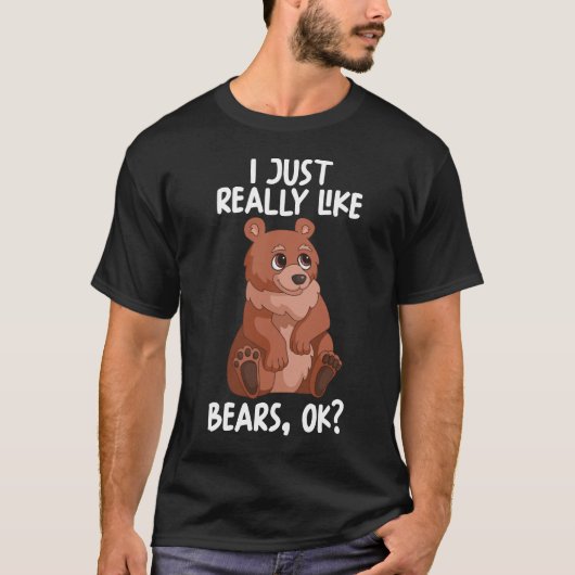 Ik hou van Beren. T-shirt (Voorkant)