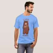 Ik hou van BEREN! T-shirt (Voorkant volledig)