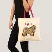 Ik hou van Bergamasco Tote Bag (Voorkant (product))