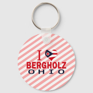 Ik hou van Bergholz, Ohio Sleutelhanger