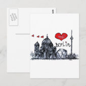 Ik hou van Berlijn Briefkaart (Voorkant / Achterkant)
