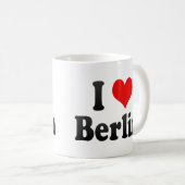 Ik hou van Berlijn, Duitsland. Ich Liebe Berlin, D Koffiemok (Voorkant rechts)