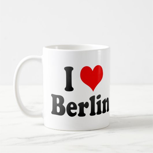 Ik hou van Berlijn, Duitsland. Ich Liebe Berlin, D Koffiemok (Links)