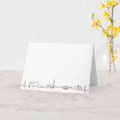 Ik hou van Berlijn (ecg stijl) souvenir Kaart (Gele Bloem)
