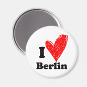Ik hou van Berlijn Magneet (Voorkant / Achterkant)
