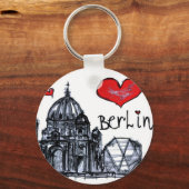 Ik hou van Berlijn Sleutelhanger (Voorkant)