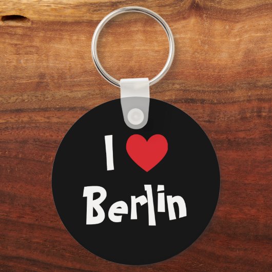 Ik hou van Berlijn Sleutelhanger (Voorkant)