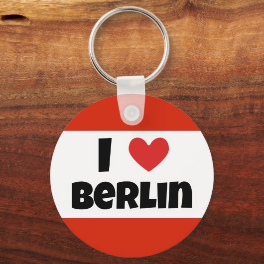 Ik hou van Berlijn Sleutelhanger (Voorkant)