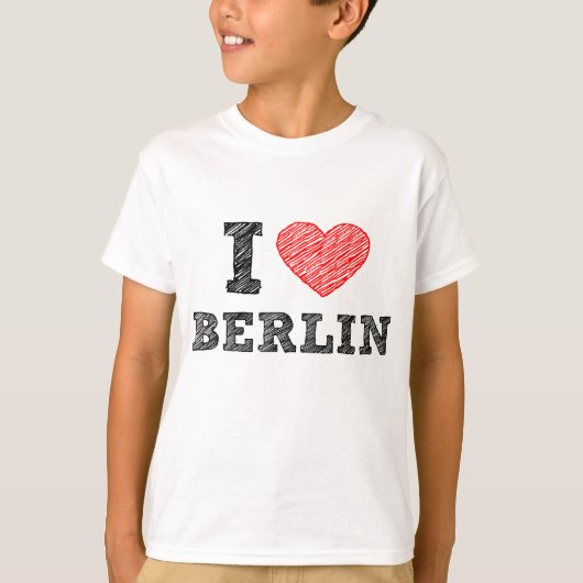 Ik hou van Berlijn T-shirt (Voorkant)