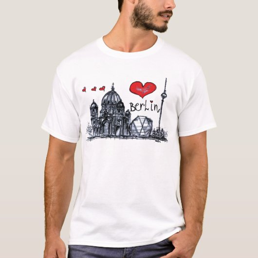 Ik hou van Berlijn T-shirt (Voorkant)