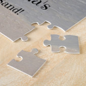 Ik hou van Bermuda's roze zand! Legpuzzel (Zijkant)