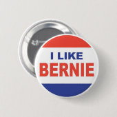 Ik hou van Bernie Ronde Button 5,7 Cm (Voorkant /achterkant)